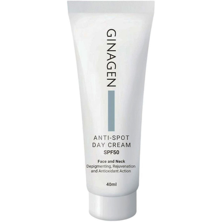 ژیناژن کرم مناسب برای رفع لک روز صورت و گردن Anti spot day cream
