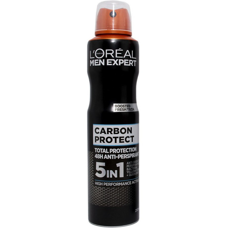 اسپری لورآل Loreal مدل CARBON PROTECT حجم 250 میلی لیتر
