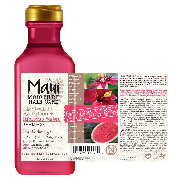 شامپو مائویی Maui مدل Hibiscus Water