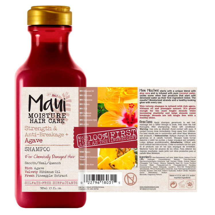 شامپو مائویی Maui مدل Agave