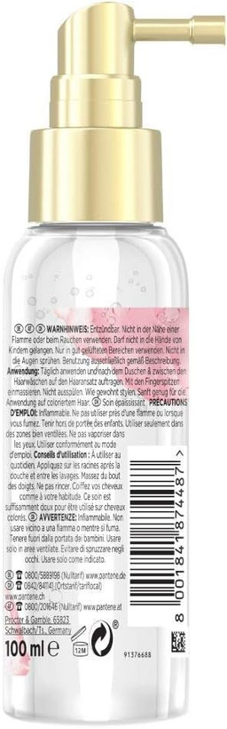 سرم ضد ریزش و حجم دهنده مو پنتن pantene مدل thickener حجم 100 میلی لیتر
