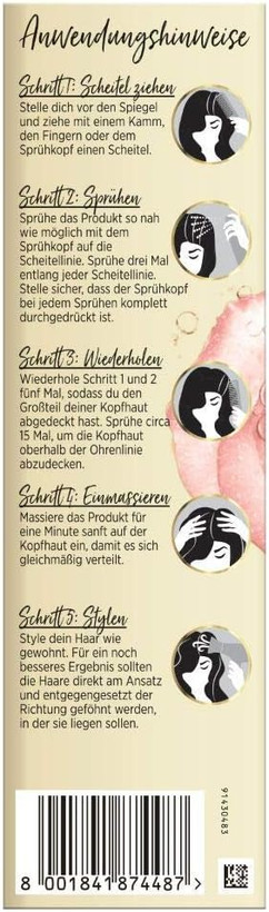 سرم ضد ریزش و حجم دهنده مو پنتن pantene مدل thickener حجم 100 میلی لیتر