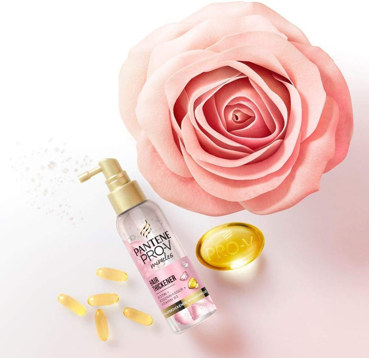 سرم ضد ریزش و حجم دهنده مو پنتن pantene مدل thickener حجم 100 میلی لیتر