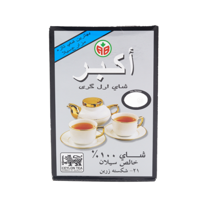 چای اکبر معطر ارل گری پاکتی 500 گرمی – AKBAR