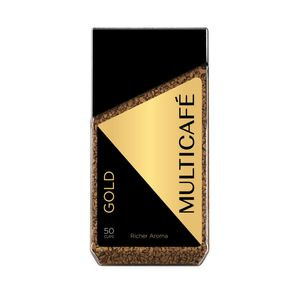 قهوه فوری مولتی کافه Multi Cafe مدل Gold وزن 100 گرم