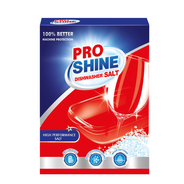 نمک ماشین ظرفشویی پروشاین مدل HIGH PERFORMANCE FORMULA وزن 2000 گرم