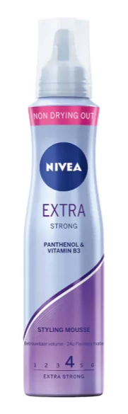 موس حالت دهنده و حجم دهنده مو نیوآ مدل Extra Strong حجم 150 میل