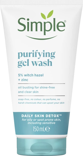ژل شستشوی صورت پوست چرب Purifying سیمپل