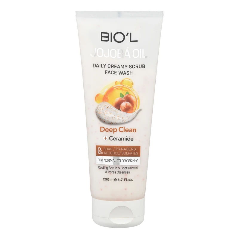 ژل شست‌وشوی صورت بیول مدل jojoba مناسب برای پوست خشک حجم 200 میلی لیتر