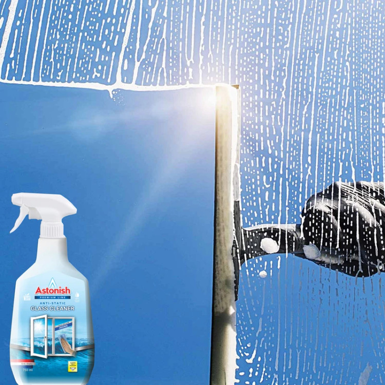 اسپری شیشه پاک کن استونیش مدل Anti-Static سری Premium حجم 750 میلیلیتر