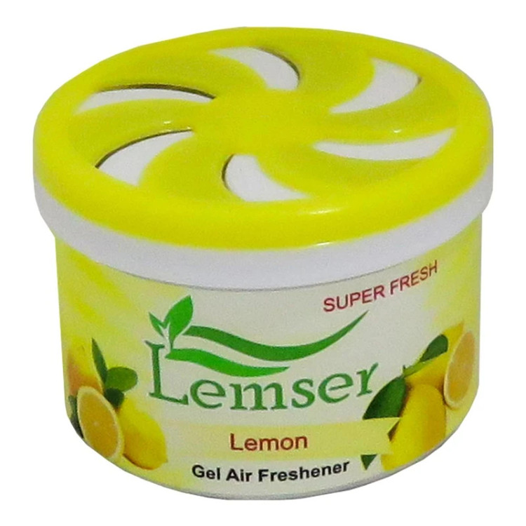 ژل خوشبو کننده هوا لمسر مدل Lemon حجم 90 میلی لیتر