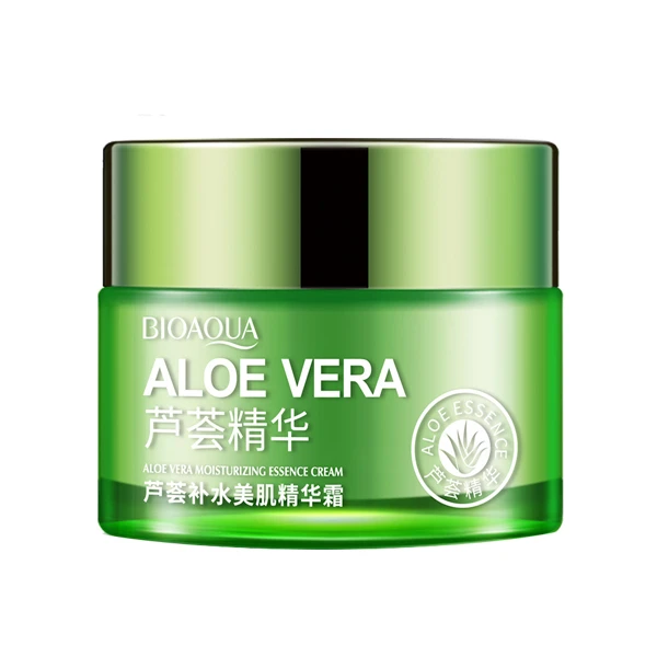 کرم مرطوب کننده بایو آکوا مدل Aloe Vera Essence حجم 65گرم
