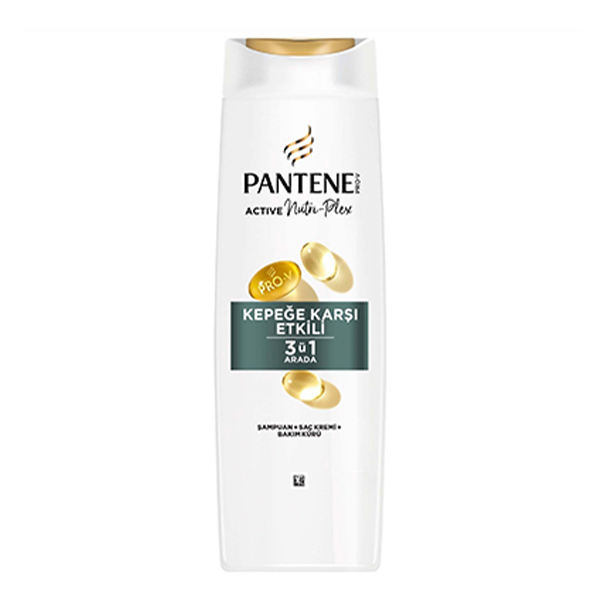 شامپو ضدشوره پنتن Pantene مدل 3 در 1 مناسب انواع مو حجم 400 میل