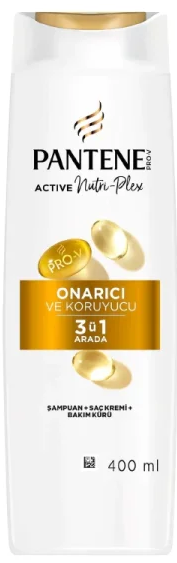 شامپو ترمیم کننده و محافظ مو پنتن مدل ONARICI 3 IN 1 حجم 400 میل