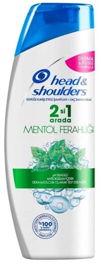 شامپو هد اند شولدرز مدل MENTHOL 2 IN 1 حجم 300 میل