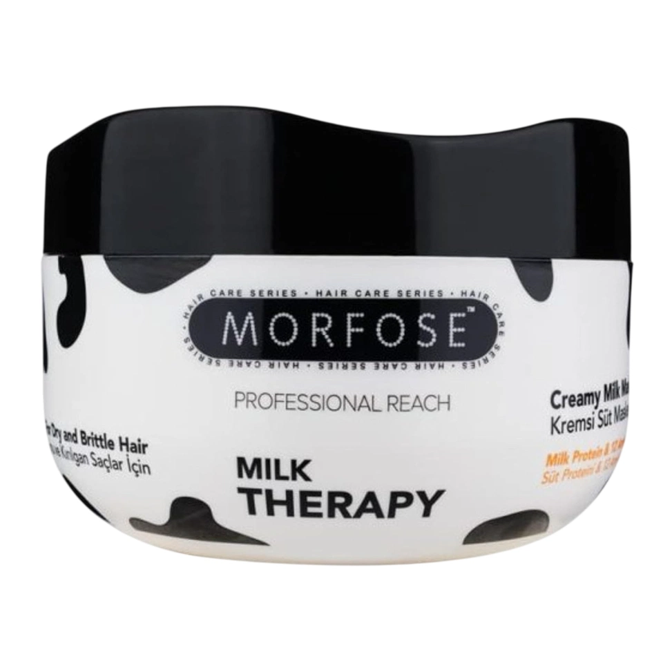 ماسک مو شیر مورفوس داخل حمام با خاصیت درمانی Milk Therapy حجم 500 میل