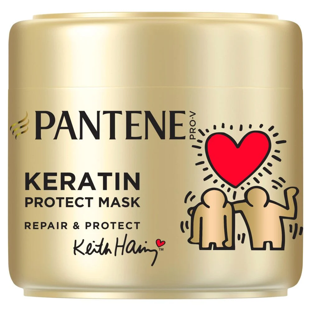 ماسک مو کراتین بازسازی کننده پنتن مدل keratin protect حجم 300 میلی