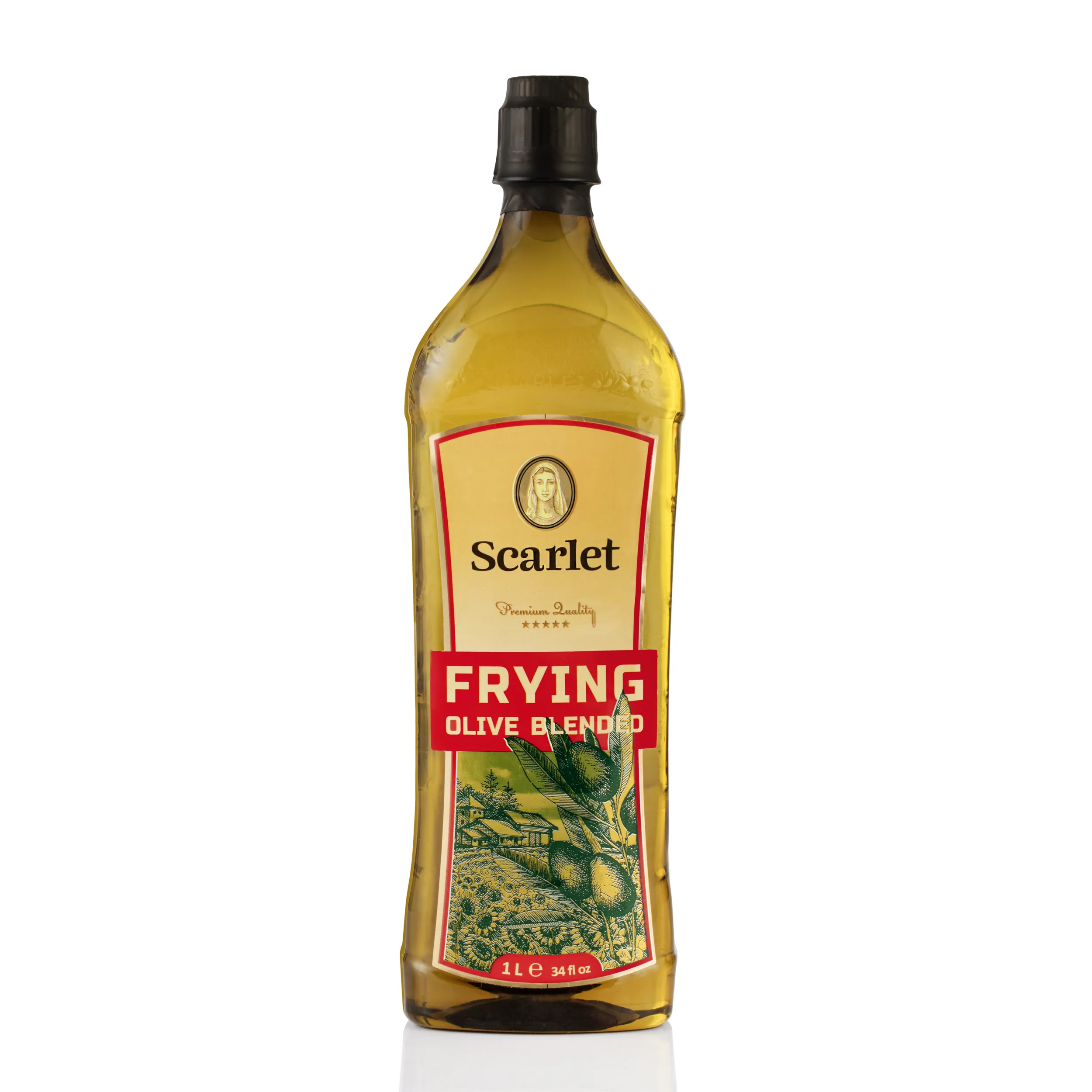 روغن سرخ کردنی حاوی زیتون اسکارلت - 1 لیتر