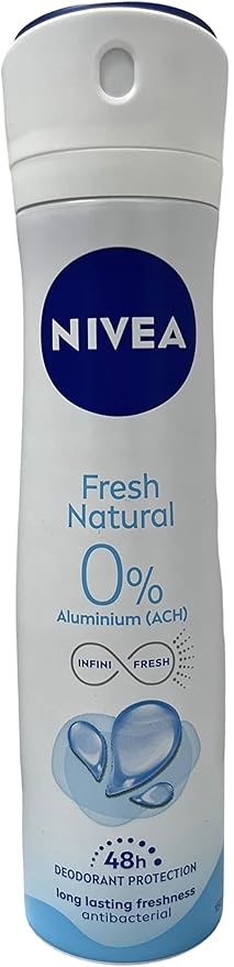 اسپری ضد تعریق زنانه نیوا مدل fresh natural حجم 200 میل