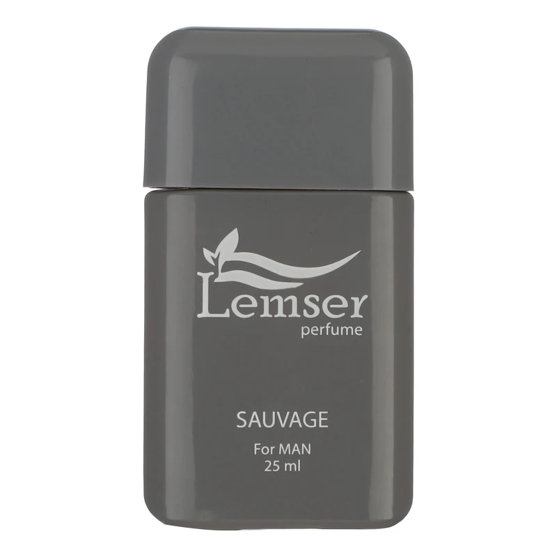 عطر جیبی مردانه لمسر مدل Sauvage حجم 25 میلی لیتر