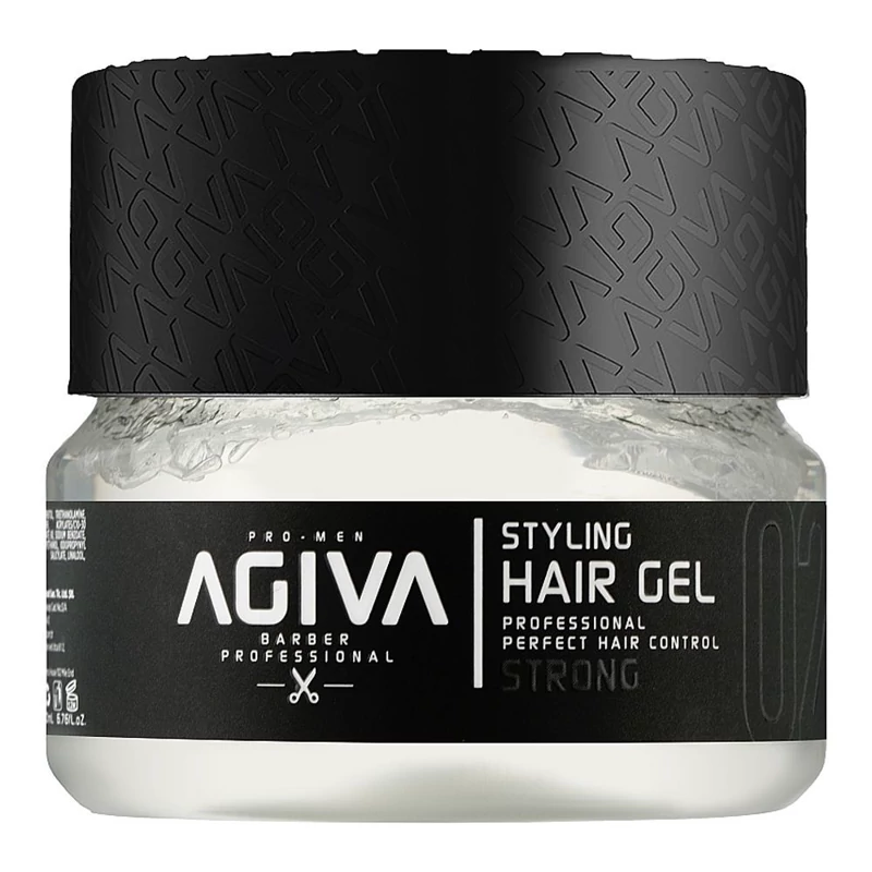ژل مو 02 آگیوا agiva مدل Strong حالت دهنده قوی مو حجم 200 میل