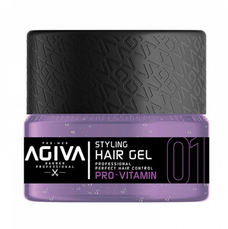ژل مو آگیوا Agiva شماره 01 مدل Pro-Vitamin حجم 200 میل