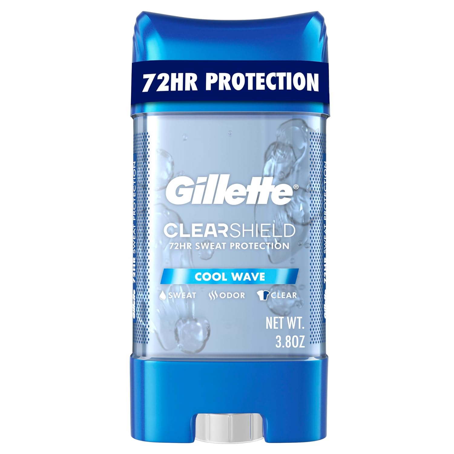 استیک ژله ای ضدتعریق مردانه ژیلت مدل Clear Shield Cool Wave حجم 107 گرم