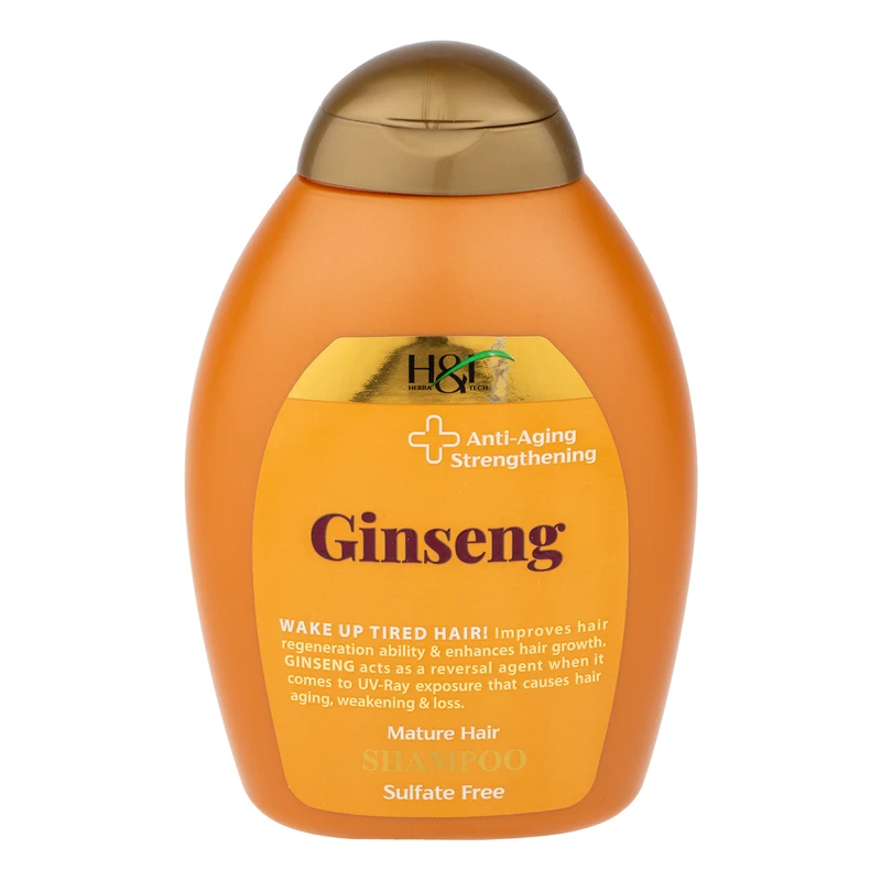 شامپو مو هرباتک مدل Ginseng حجم 385 میلی لیتر