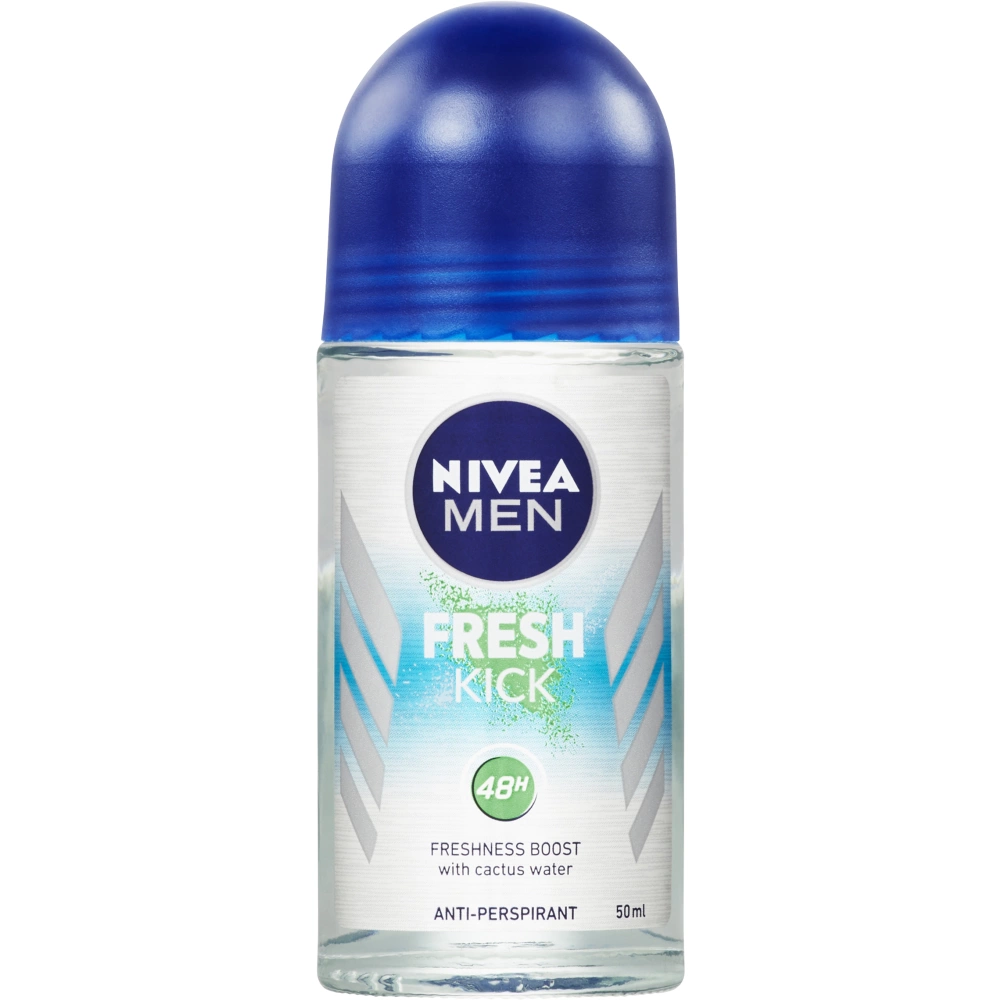 مام رول نیوا NIVEA FRESH KICK مردانه حجم50ml