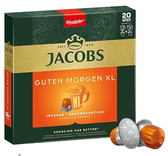 کپسول قهوه جاکوبز مدل Good Morning XL Intense