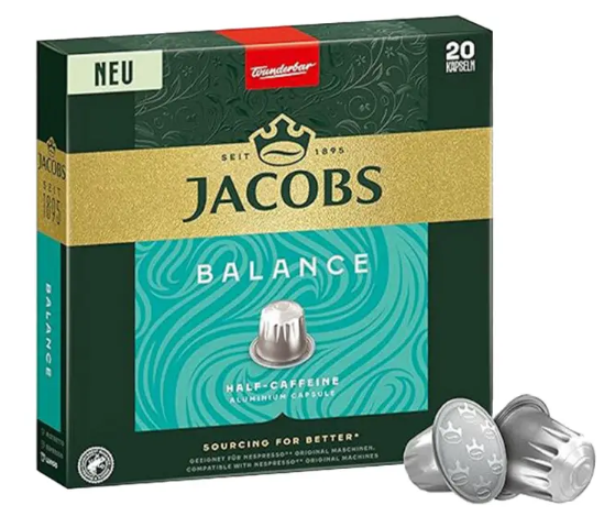 کپسول قهوه جاکوبز مدل Balance Half- caffeine 5