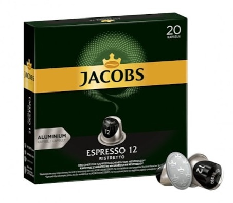 کپسول قهوه جاکوبز مدل Espresso 12 Ristretto