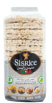رایس کیک با طعم سیاه دانه 120 گرم سیس رایس