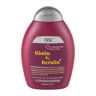 نرم کننده مو هرباتک مدل Biotin & Keratin حجم 385 میلی لیتر