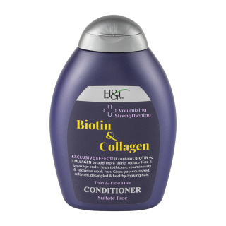 نرم کننده مو هرباتک مدل Biotin & Collagen حجم 385 میلی لیتر