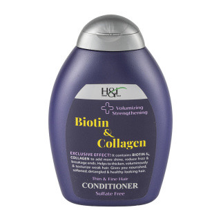 نرم کننده مو هرباتک مدل Biotin & Collagen حجم 385 میلی لیتر