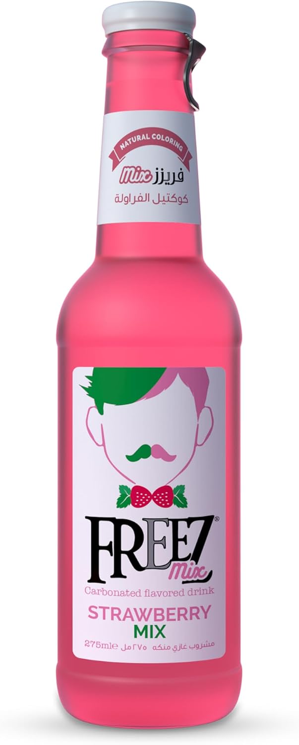 نوشیدنی Freez mix طعم توت‌فرنگی ۲۷۵ میلی‌لیتر