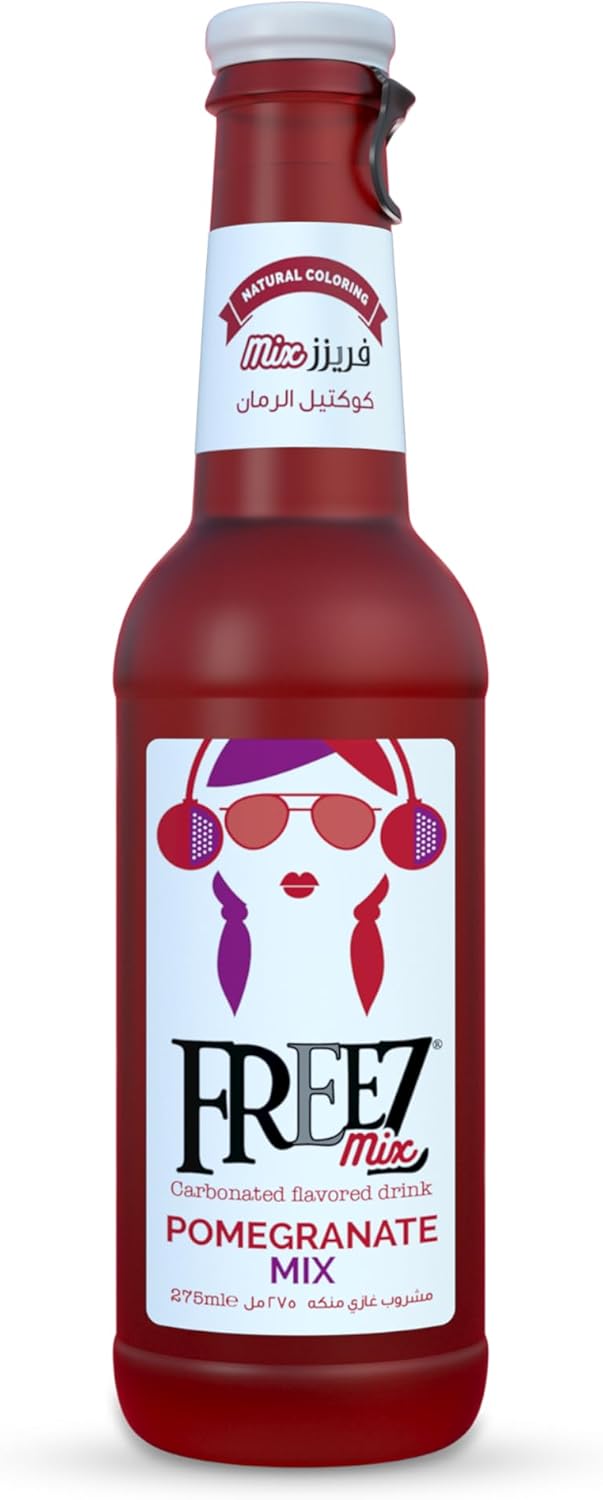 نوشیدنی Freez mix طعم مخلوط انار ۲۷۵ میلی‌لیتر