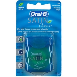 نخ دندان اورال بی مدل SATIN Floss با رایحه نعنا