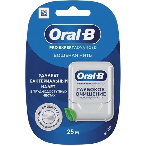 نخ دندان مومی اورال بی Oral-B سری Deep Clean نعنایی 25 متری