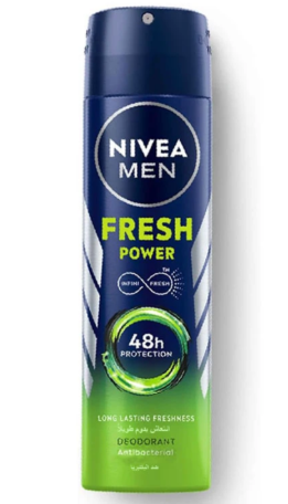 اسپری ضد تعریق مردانه نیوا مدل FRESH POWER حجم 150 میل