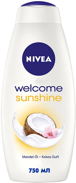 شامپو بدن کرمی نیوا مدل Welcome Sunshine حجم 750 میلی