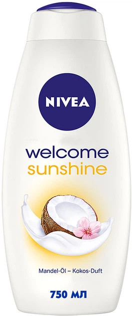 شامپو بدن کرمی نیوا مدل Welcome Sunshine حجم 750 میلی
