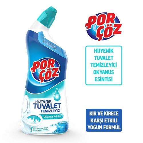 مایع تمیز کننده توالت فرنگی پورچوز با رایحه اقیانوس 750 میل