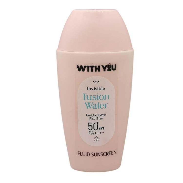 فلوئید ضد آفتاب بدون رنگ ویت یو spf50 حجم 60 میلی لیتر