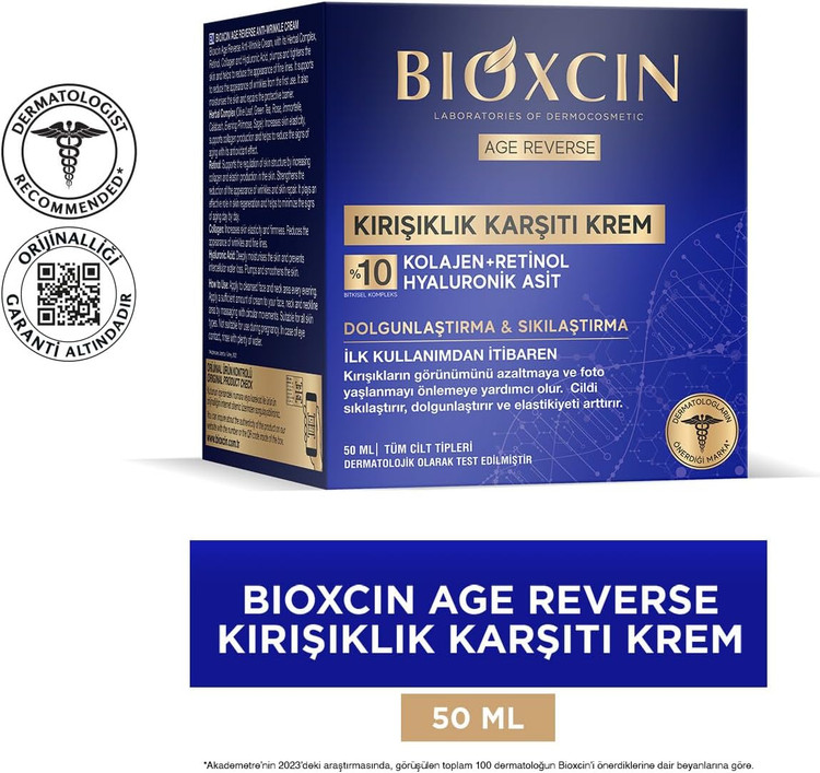 كرم ضد چروك ، فيلر و سفت كننده AGE REVERSE بيوكسين حجم 50میل