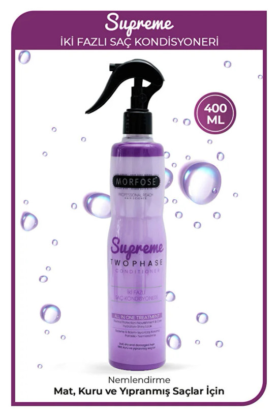 اسپری نرمکننده دو فاز مورفوس مدل Supreme حجم 400 میل