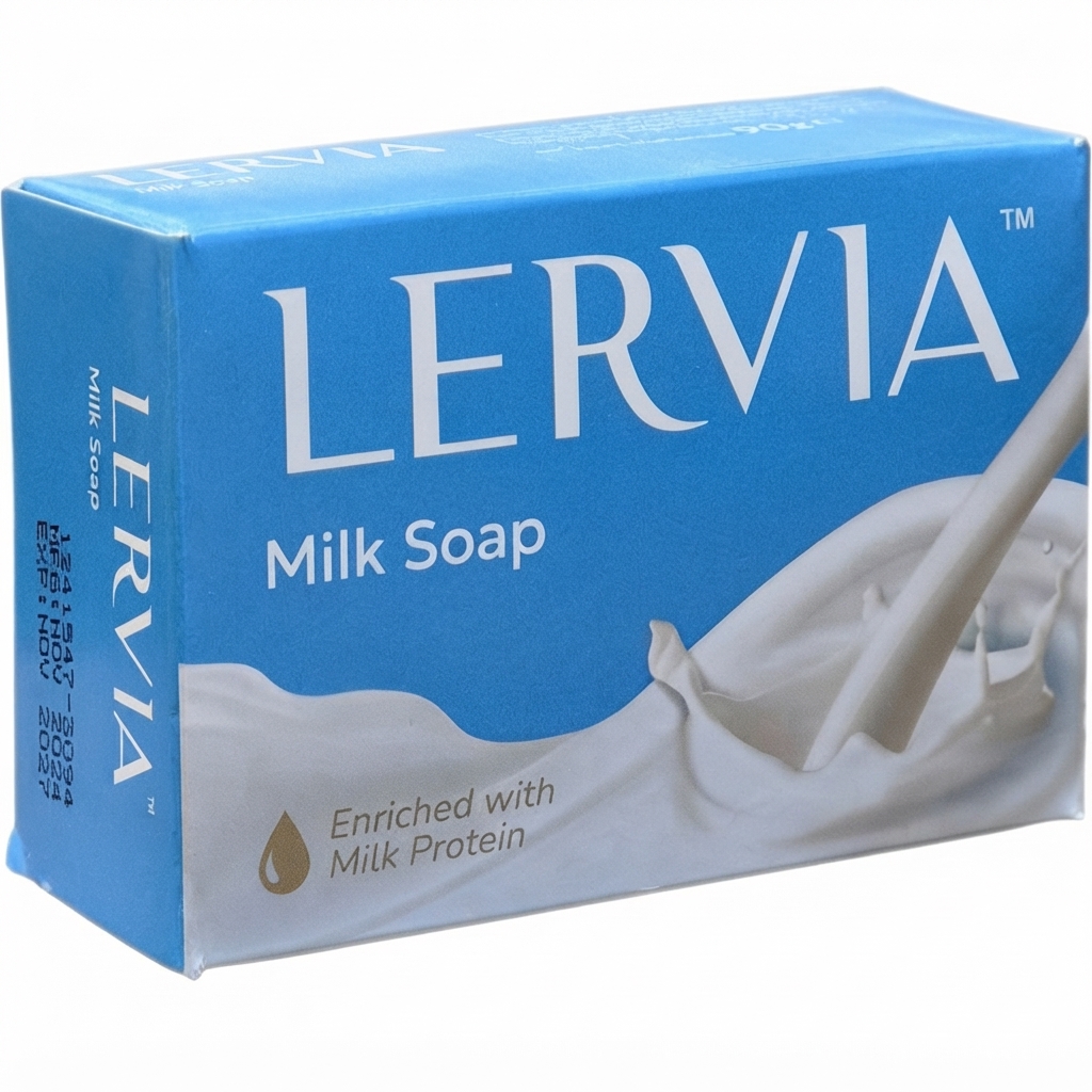 صابون شیر لرویا 90 گرمی – LERVIA