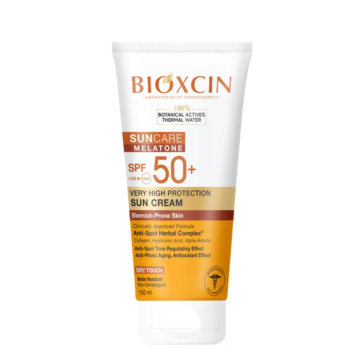 ضد آفتاب ضد لک بی رنگ بیوکسین Bioxcin حجم 150 میل