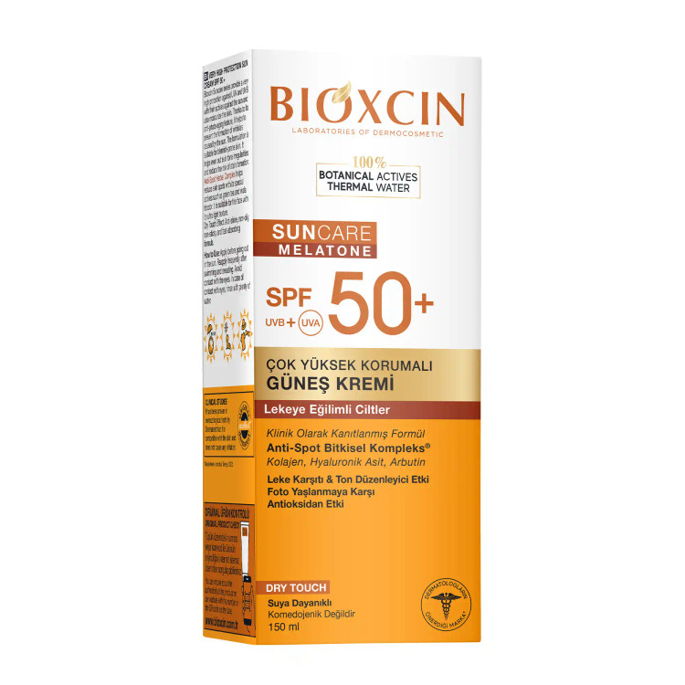 ضد آفتاب ضد لک بی رنگ بیوکسین Bioxcin حجم 150 میل